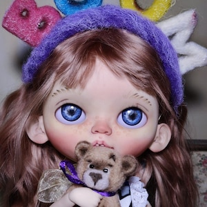 Blythe doll / blythe with natural hair / ooak / free DHL shipping