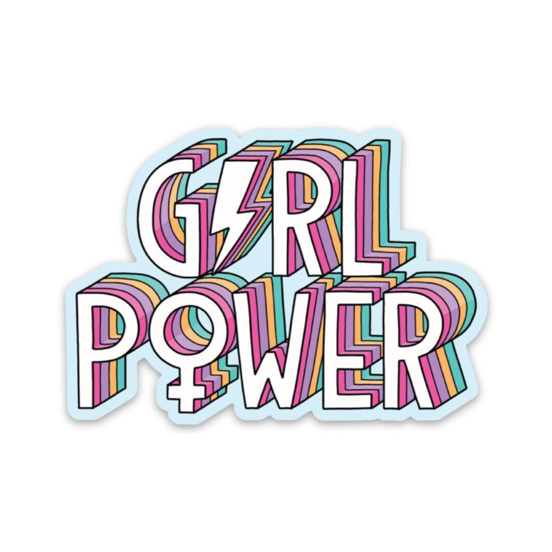 Girl Power Sticker Etsy