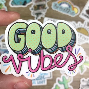 Blue Stars Aesthetic Sticker – Big Moods