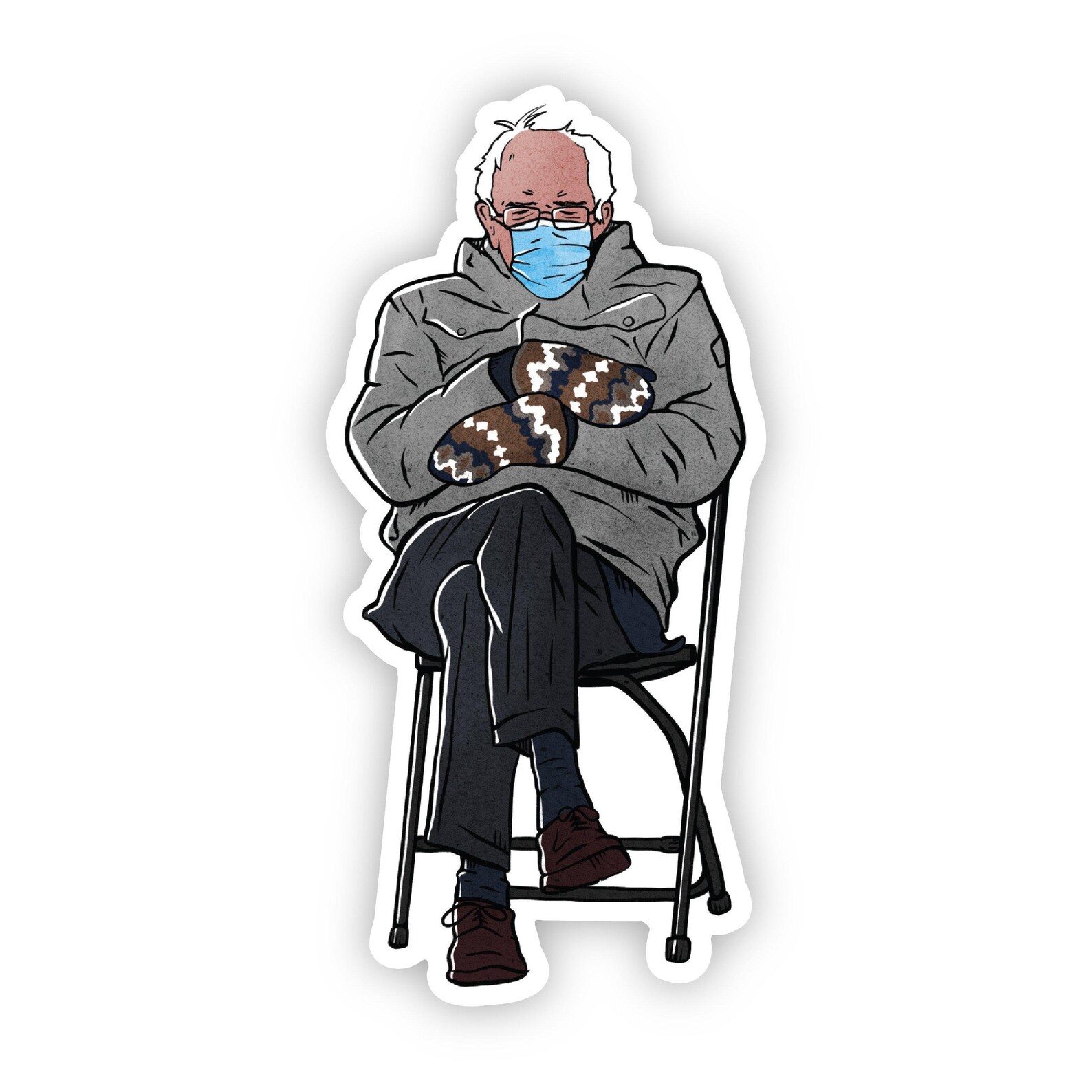 Bernie Sanders Sticker Meme Stickers Laptop Stickers | Etsy