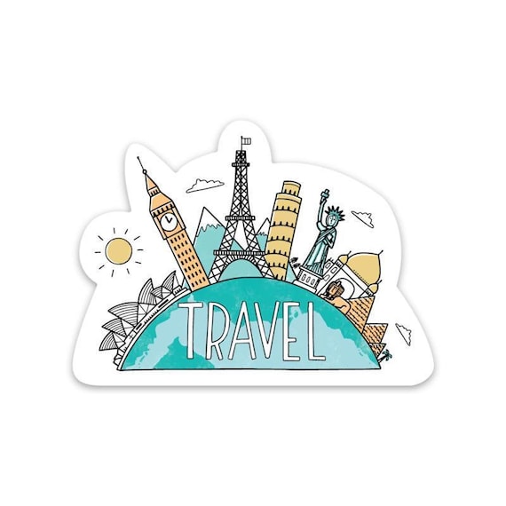 Explore the World with Custom Travel Stickers