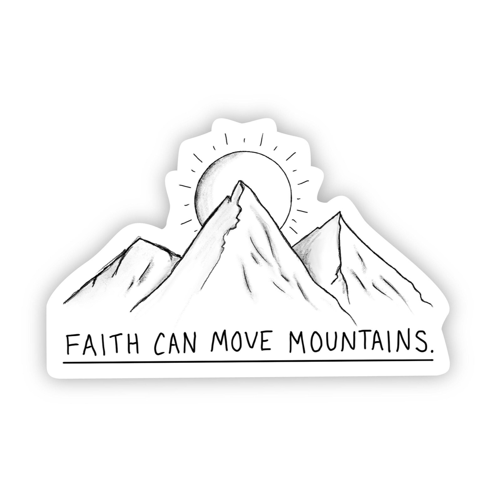 Faith Can Move Mountains Etsy