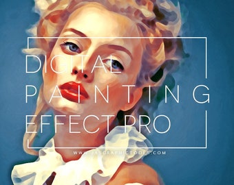 Digitaal schilderij effect PRO | Phoroshop acties