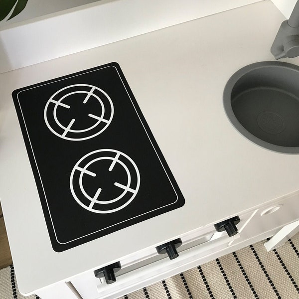 Ikea Play Kitchen Hob Stickers Etsy UK