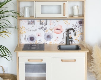 Sand beige sticker set for IKEA Duktig play kitchen (play kitchen is NOT included)
