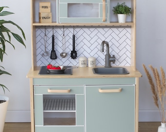 Adesivi Cucina Ikea Duktig Usata Adesivi Verde Salvia Per IKEA