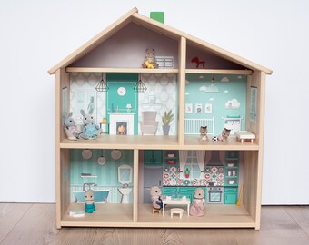 ikea wooden toy house