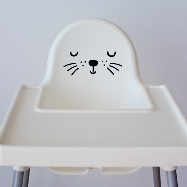 Seal sticker for IKEA Antilop high chair (furniture NOT included)