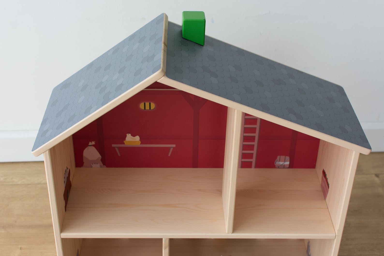 Barn Farm House Decal for IKEA FLISAT Dollhouse dollhouse Etsy Canada