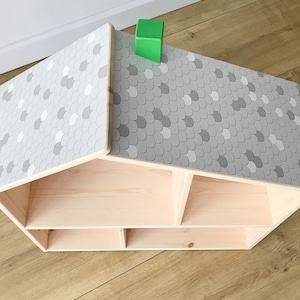 Skandinavischer Puppenhaus Aufkleber für IKEA FLISAT Puppenhaus Puppenhaus ist nicht enthalten Bild 6