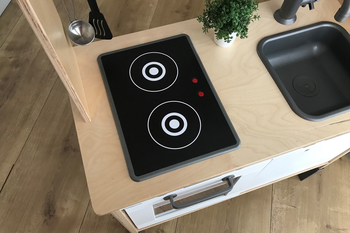 Replacement hob decal for Duktig play kitchen furniture NOT Etsy
