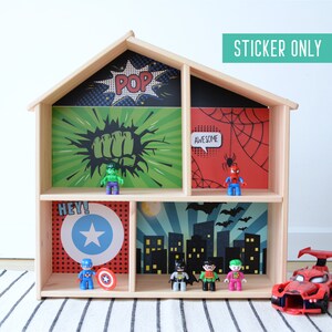 Avengers Dollhouse  Toy house, Doll house for boys, Doll house