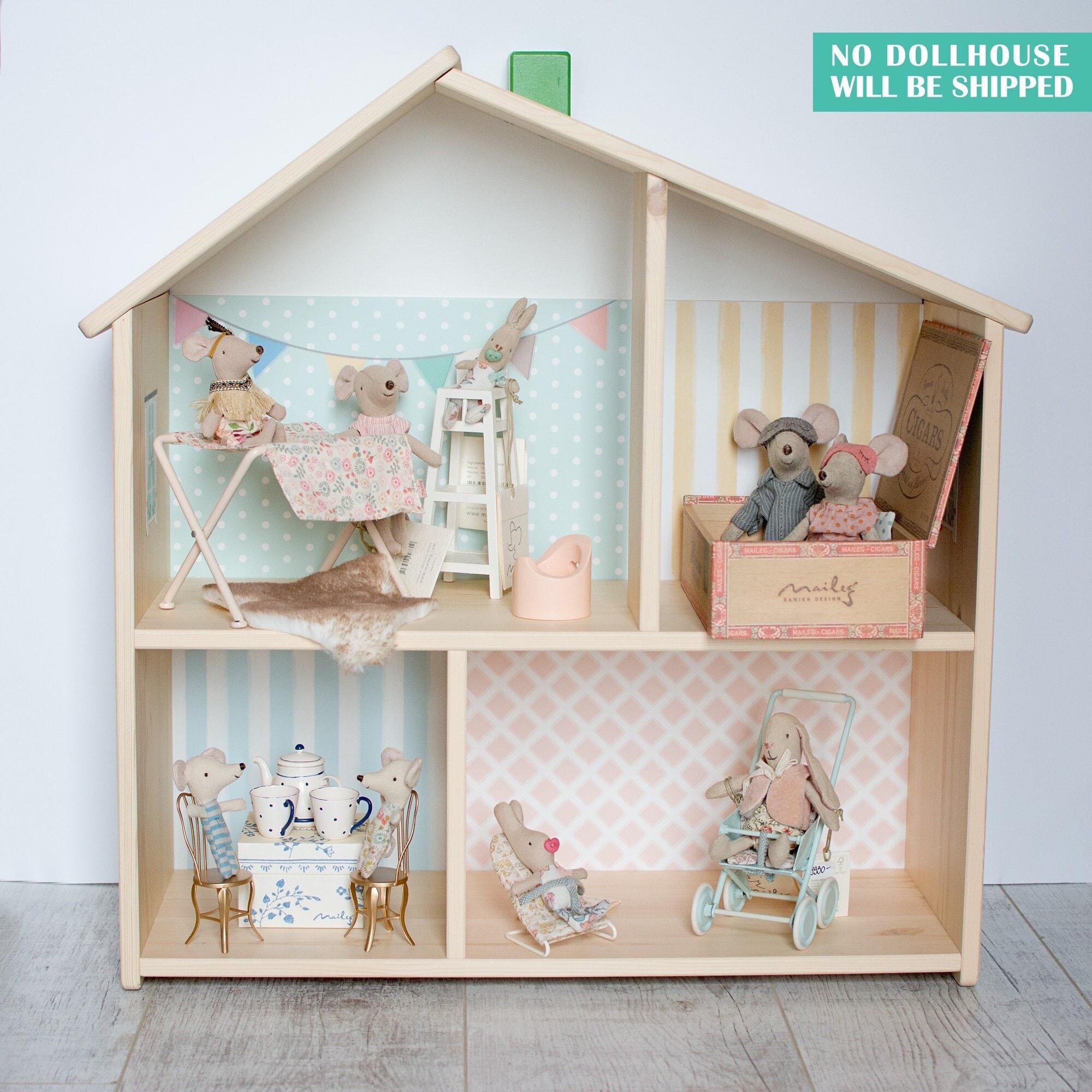 DIY holiday gifts: IKEA dollhouse hack