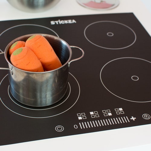 Play Kitchen Hob Sticker for IKEA Stuva Trofast Malm Eket Etsy