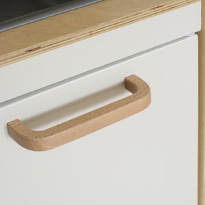 Sandbeige Aufkleber für IKEA Duktig Spielküche Spielküche ist NICHT enthalten Bild 5