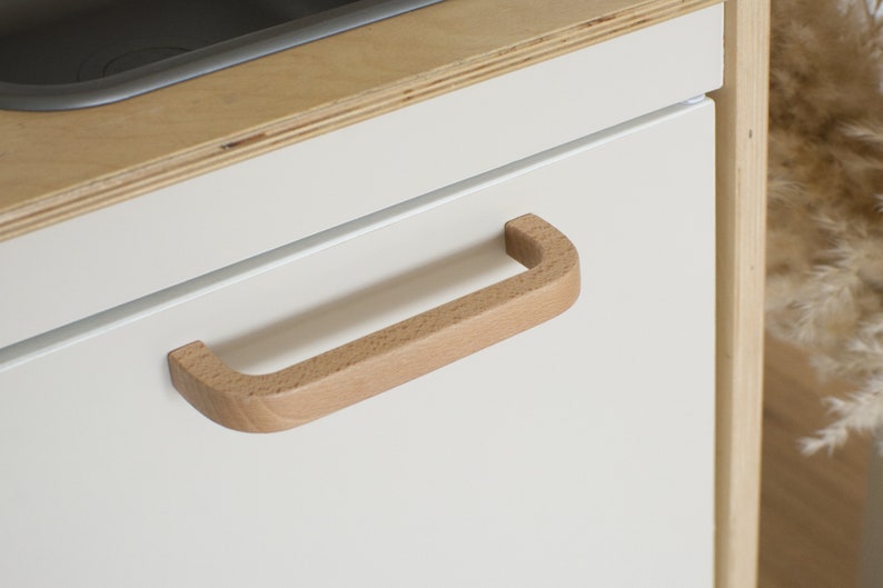 Sandbeige Aufkleber für IKEA Duktig Spielküche Spielküche ist NICHT enthalten Bild 5