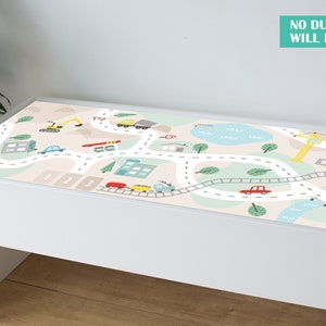 SUNDVIK mesa para niños, gris, 76x50 cm - IKEA