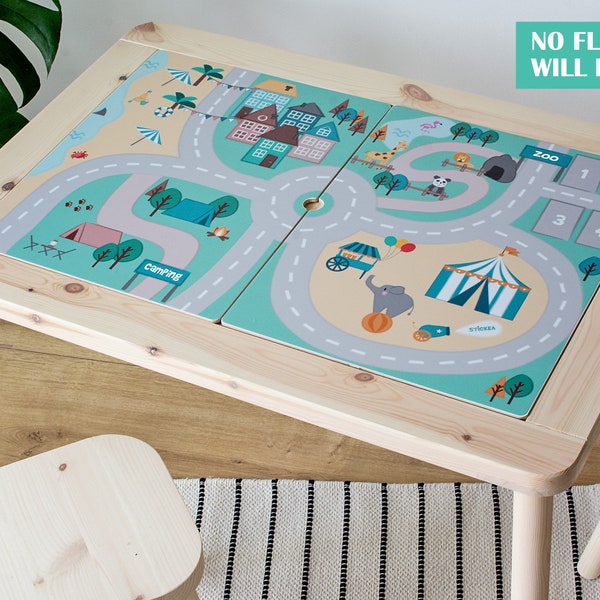 IKEA Flisat bordsdekal: Vinylklistermärke för familjesemester