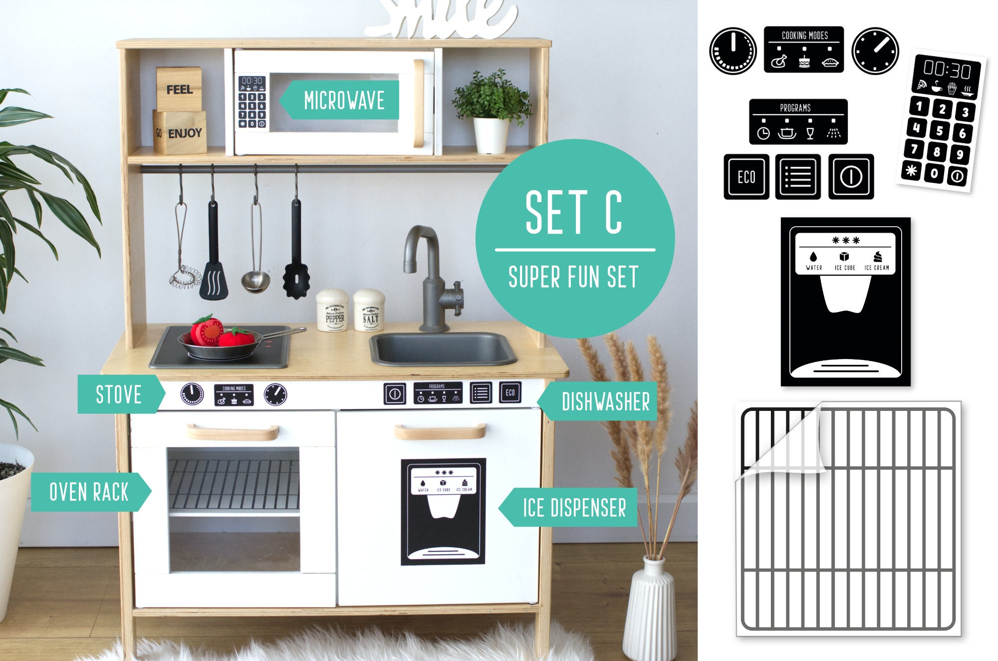 IKEA Spisig Kitchen Hack - 5 & more in one. - Two Weeks Away