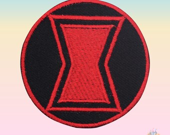 HONDA BLACK WIDOW BLACKWIDOW iron-on patch ricamate