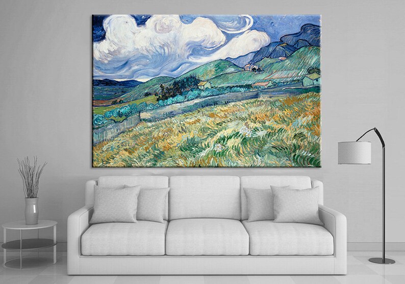Vincent Van Gogh Image on Canvas Wall Art Paint on Canvas Art Etsy