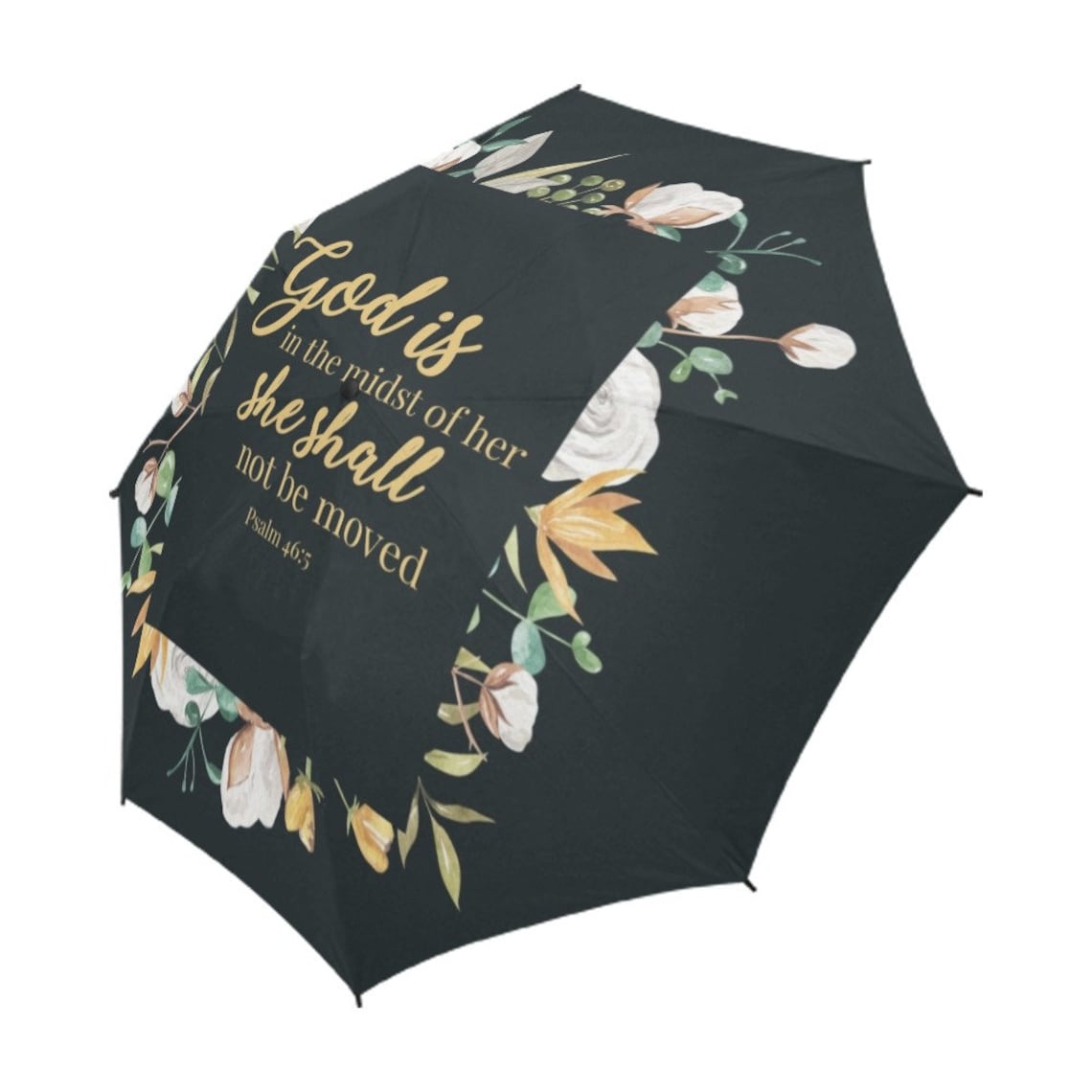 Scripture Umbrella Christian Bible Verse Umbrella God is Etsy