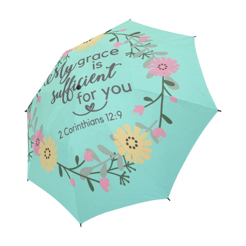 Christian Scripture Umbrella Birthday Baptism Communion Gift Etsy