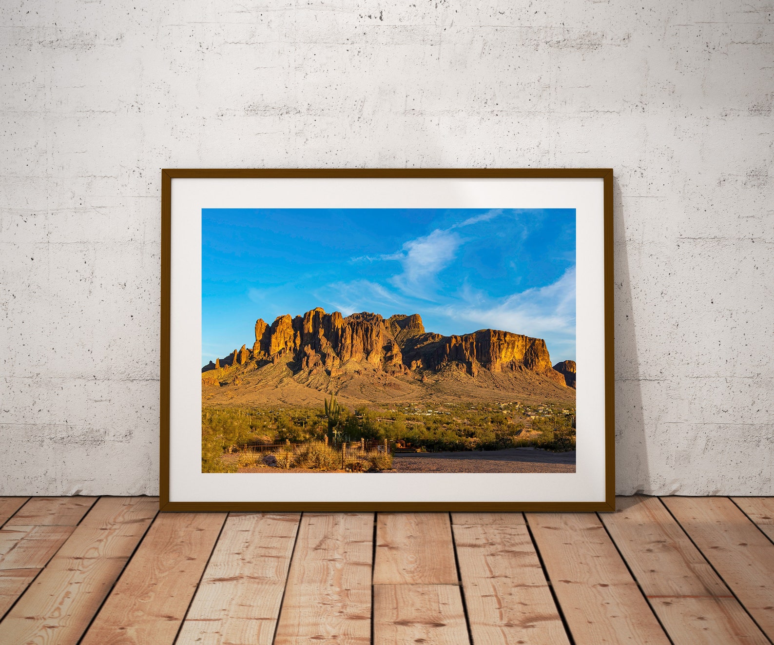 Superstition Mountain Arizona Photo Wall Decor Digital Etsy