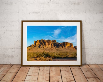 Superstition Mountains Photo, Arizona Photo, Arizona Print, Goldfield Ghost Town, Arizona Photography, Photo Downloads, Digital Download