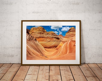 The Wave Arizona Photo, Desert Landscape Wall Art (Digital Download)
