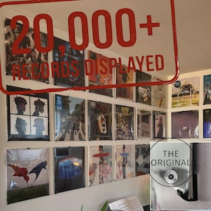 Minimalist Vinyl Record Wall Mounts (World’s smallest)