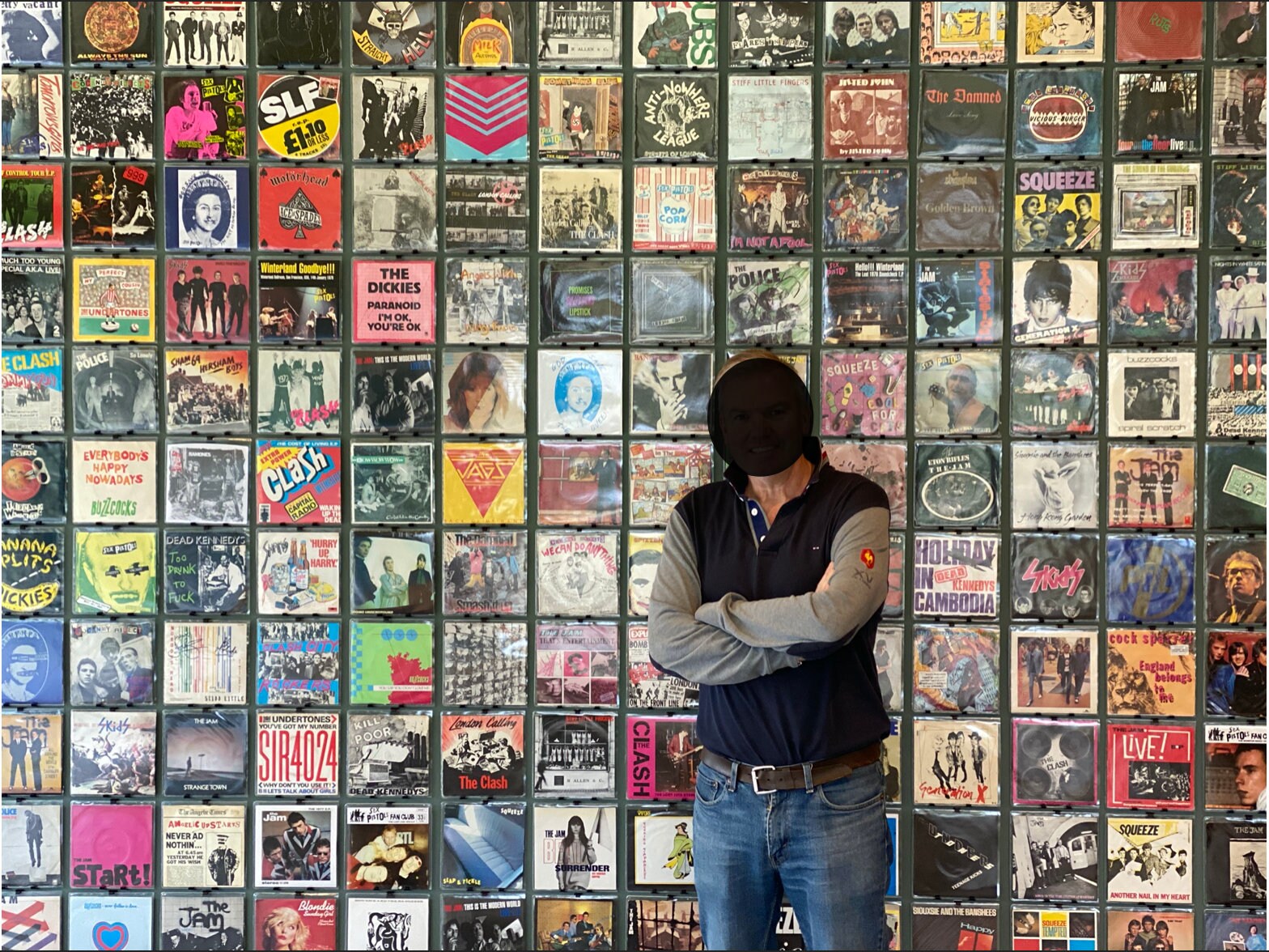 vinyl record wall mount