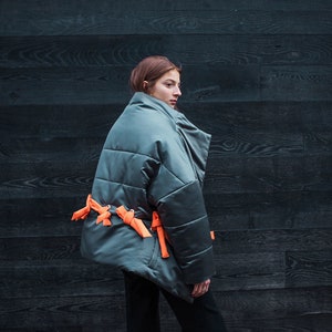 Transformable Puffer Jacket Made to Order image 7