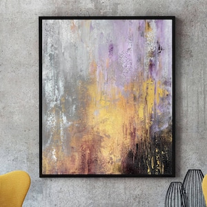 Textured Abstract Painting, Large Acrylic Painting, Original Painting On Canvas, Texture Wall Art, Knife Oil Painting, Oversize Décor