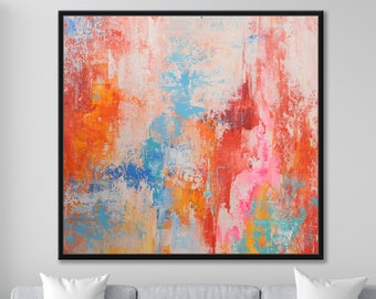 Canvas Wall Art, Abstract Painting, Acrylic Painting, Original Paintings, Oversized Painting, Acrylic Oil Painting, Wall Decor, Wall Art