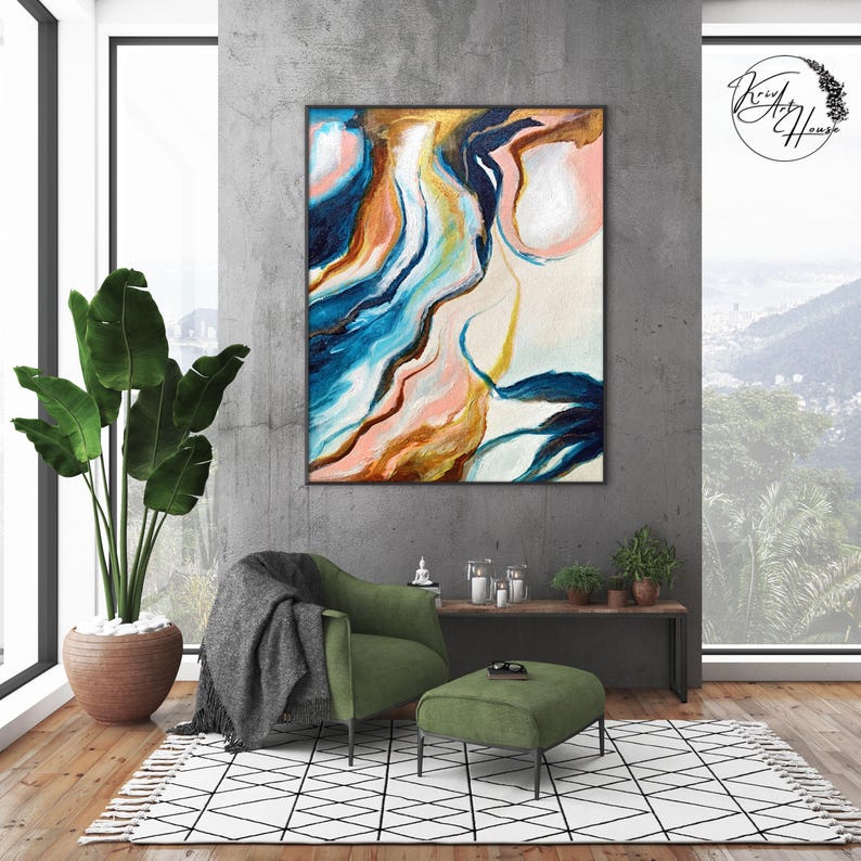 abstract Painting colourful