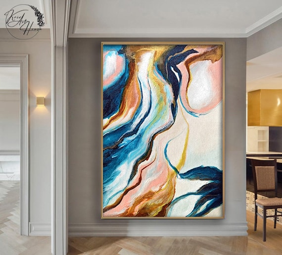 Colourful Abstract Painting, Extra Large Painting, XL Painting, Oversized Abstract Painting, Wall Art, Large Wall Art, Home Decor