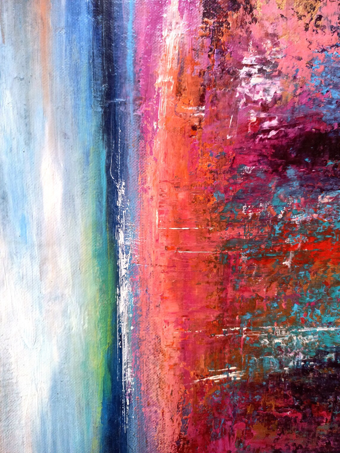 Oversize Abstract Painting Abstract Canvas Painting Etsy