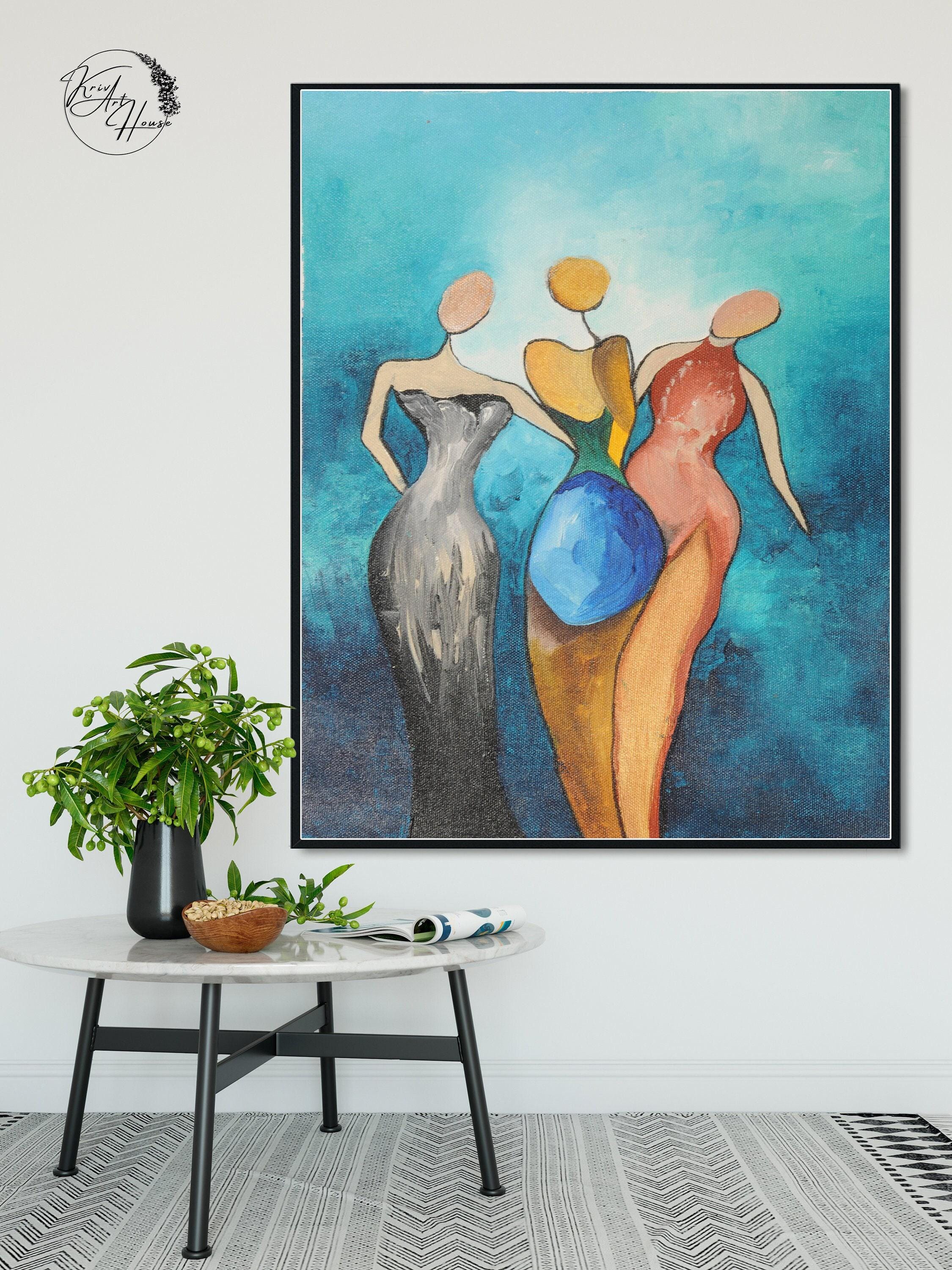 Textured Abstract Painting, Large Acrylic Painting, Original Painting On Canvas, Texture Wall Art, Knife Oil Painting, Oversize Décor
