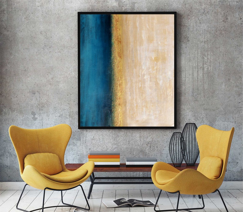 Acrylic Abstract Wall Art Paintings on Canvas Wall Décor Etsy