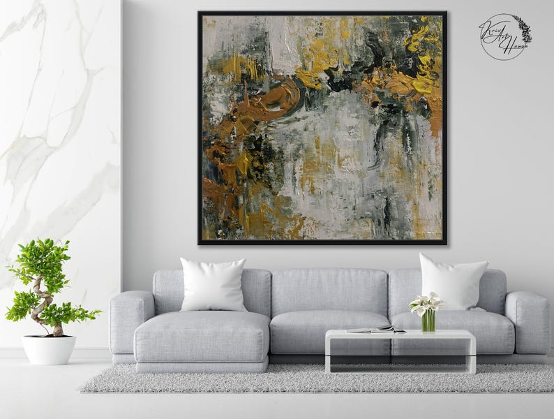 abstract painting wall art