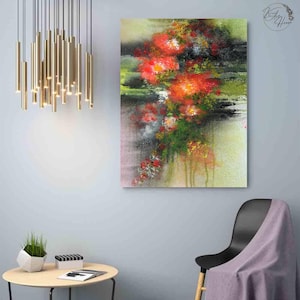 Modern Contemporary Artwork, Extra Large Wall Art, Original Abstract Painting, Home decor,  Painting On Canvas, Acrylic Pour Painting