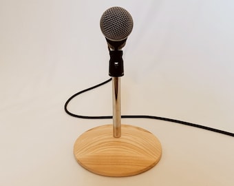 Microphone table stand