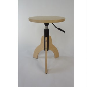 Piano stool. Pneumatic mechanism
