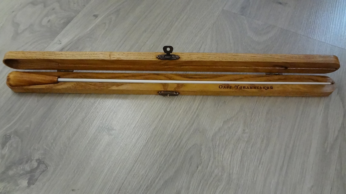Conductor's Baton in Wooden Case. Engraving of Your Text Etsy