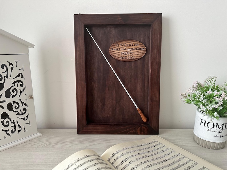 Conductor Baton in Frame. - Etsy