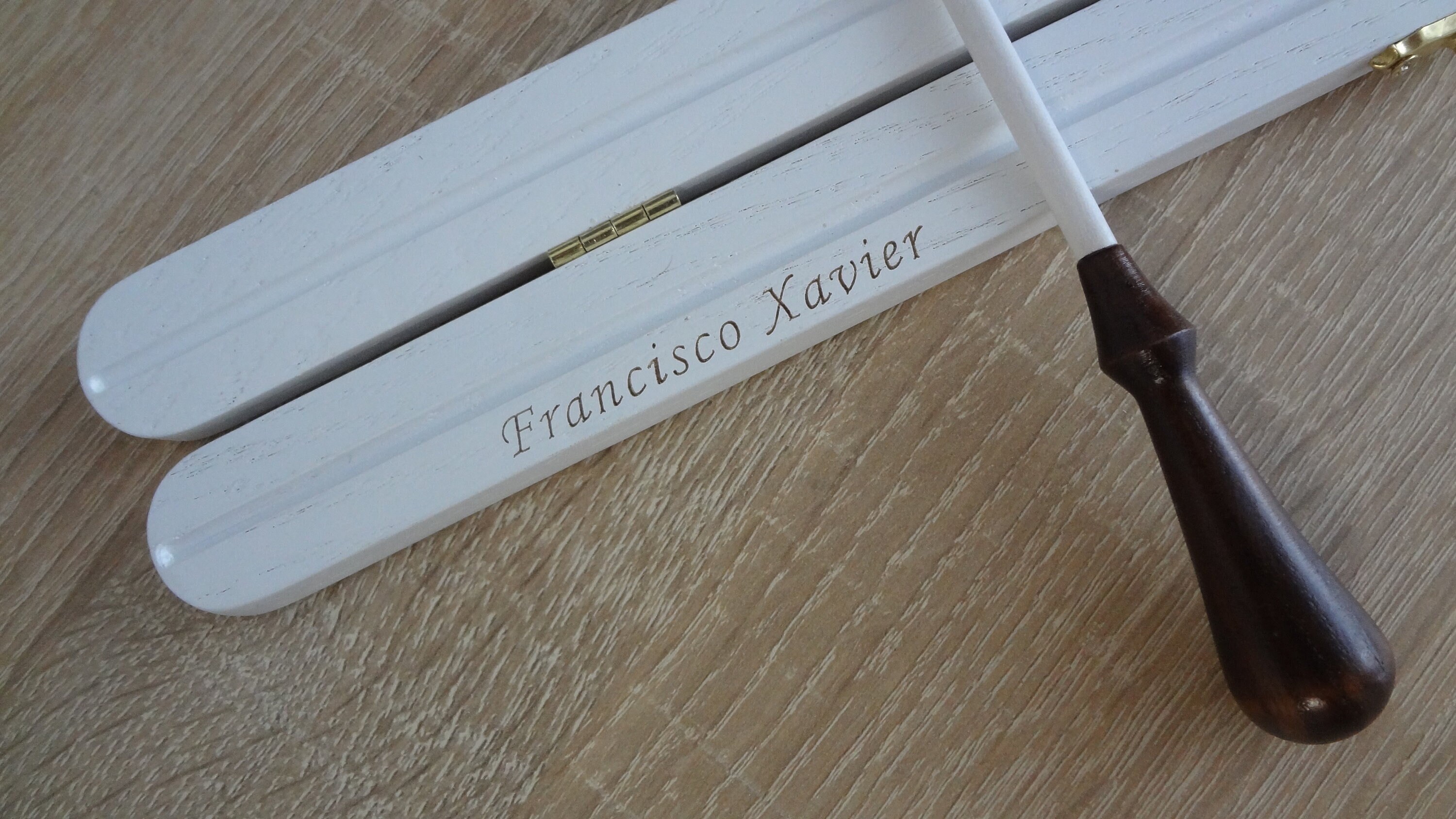 Conductor Baton In Wooden Case. Engraving of your text