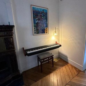 Wall holders for keyboard, digital piano, midi keyboard image 2