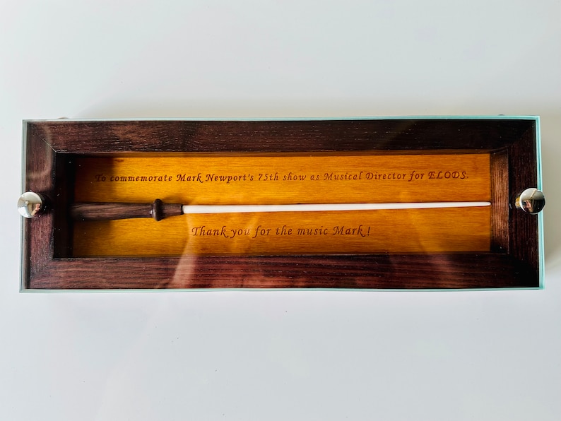 Conductor Baton in Frame. - Etsy