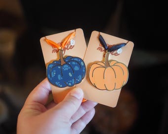 Pumpkin Hanging Ornament/Keychain | Autumn | Fall | Seasonal